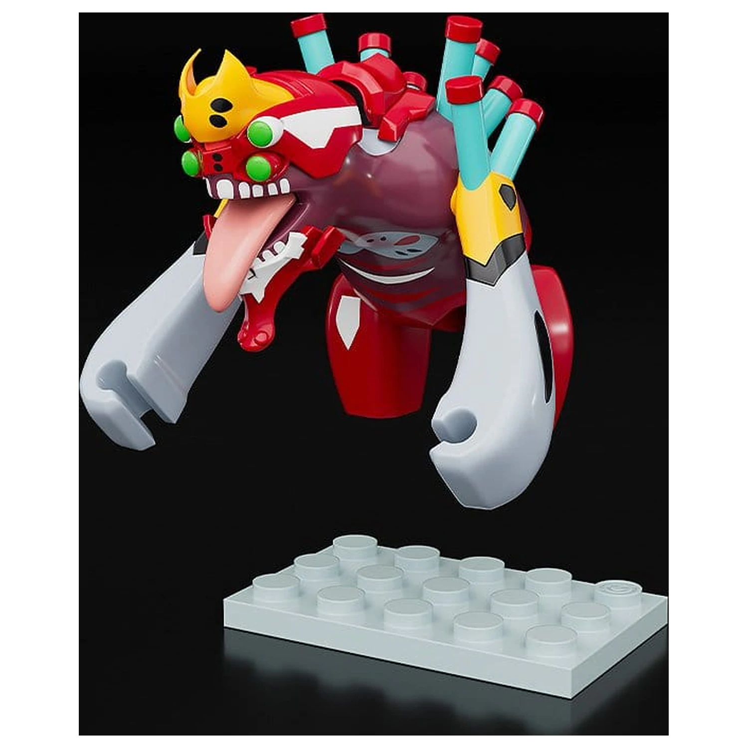 Rebuild of Evangelion Brickroid Mini Figura Evangelion Unit 02 Beast Form 2nd Phase (Type 1) 4 cm fotografija izdelka