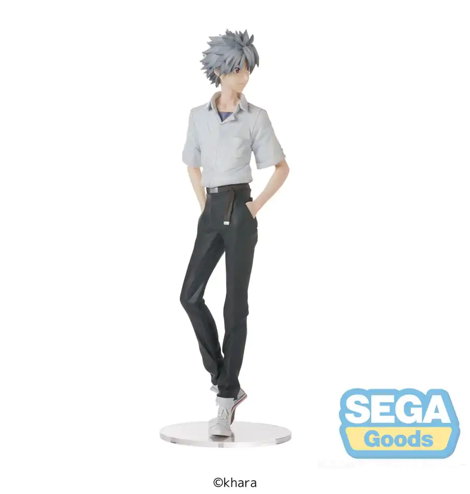Rebuild of Evangelion Visoki premium PVC kip Kaworu Nagisa Uniformna različica Evangelion: New Theatrical Edition 22 cm fotografija izdelka