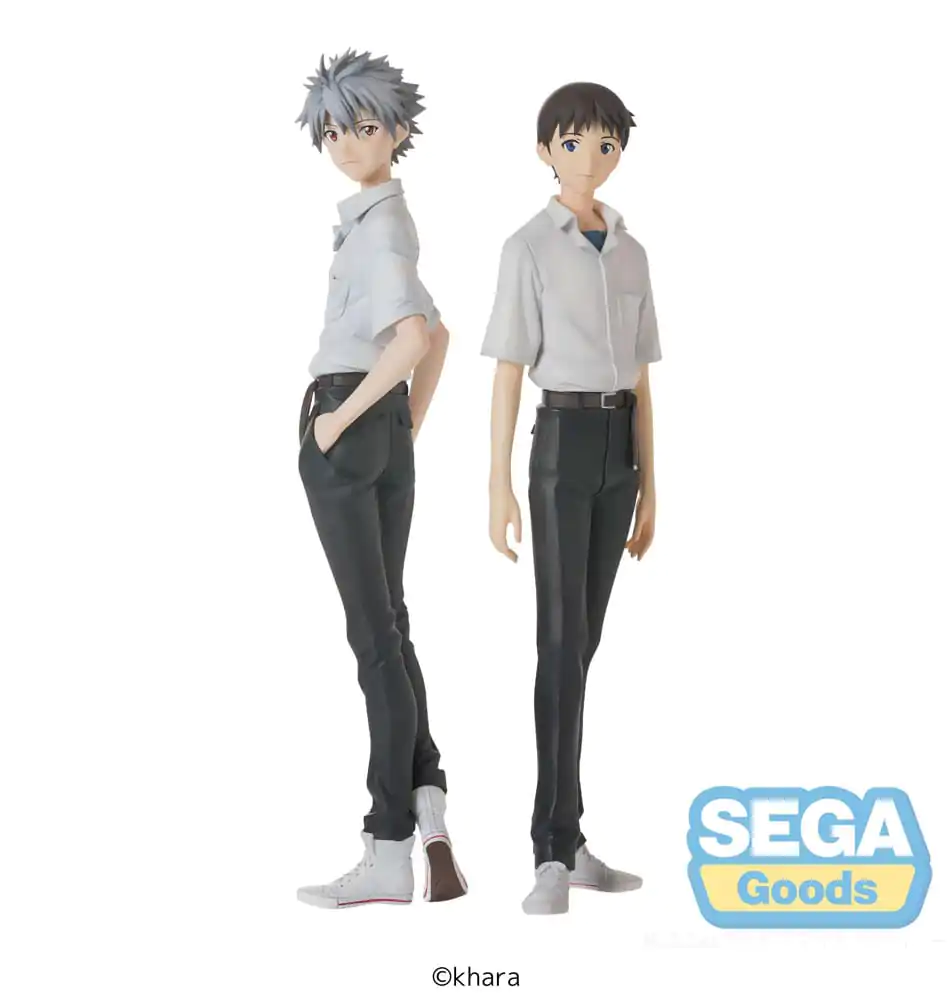 Rebuild of Evangelion Visoki premium PVC kip Kaworu Nagisa Uniformna različica Evangelion: New Theatrical Edition 22 cm fotografija izdelka