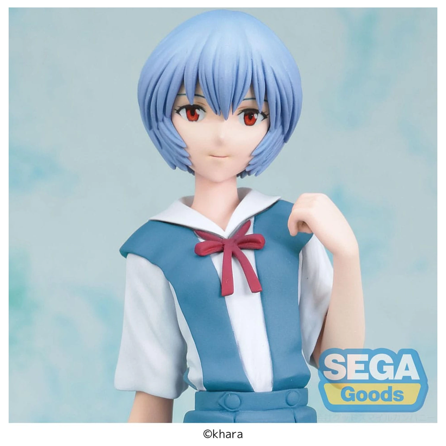 Rebuild of Evangelion Visoka Premium PVC Kip Rei Uniform Ver. Evangelion: New Theatrical Edition 20 cm fotografija izdelka
