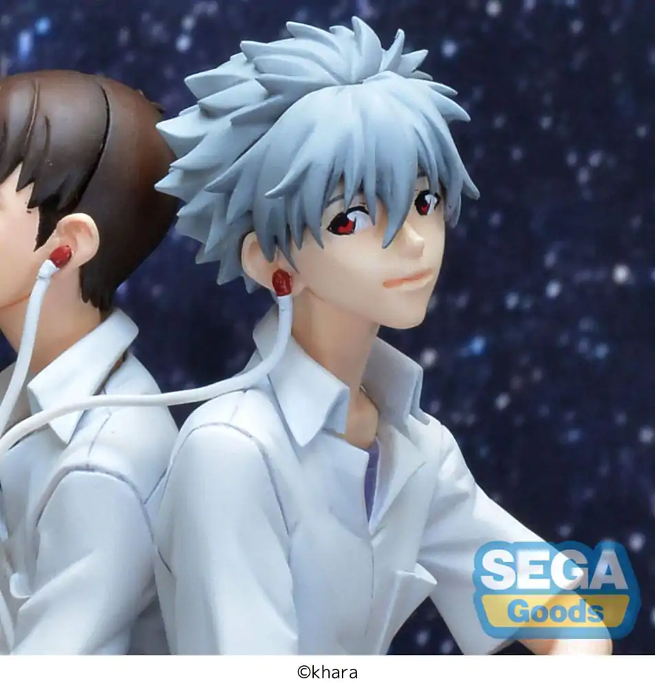 Rebuild of Evangelion Luminasta PVC kip Shinji & Kaworu Evangelion: New Theatrical Edition Kaworu Ver. 17 cm fotografija izdelka