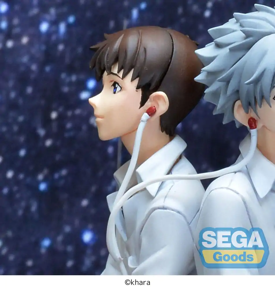 Rebuild of Evangelion Luminasta PVC kip Shinji & Kaworu Evangelion: New Theatrical Edition Shinji Ver. 17 cm fotografija izdelka