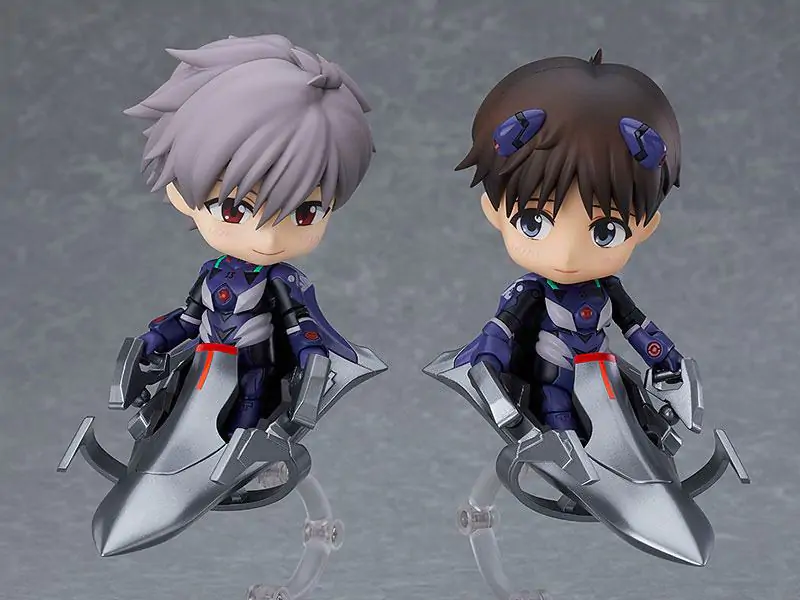 Rebuild of Evangelion Nendoroid akcijska figura Kaworu Nagisa Plugsuit Ver. (ponatis) 10 cm fotografija izdelka