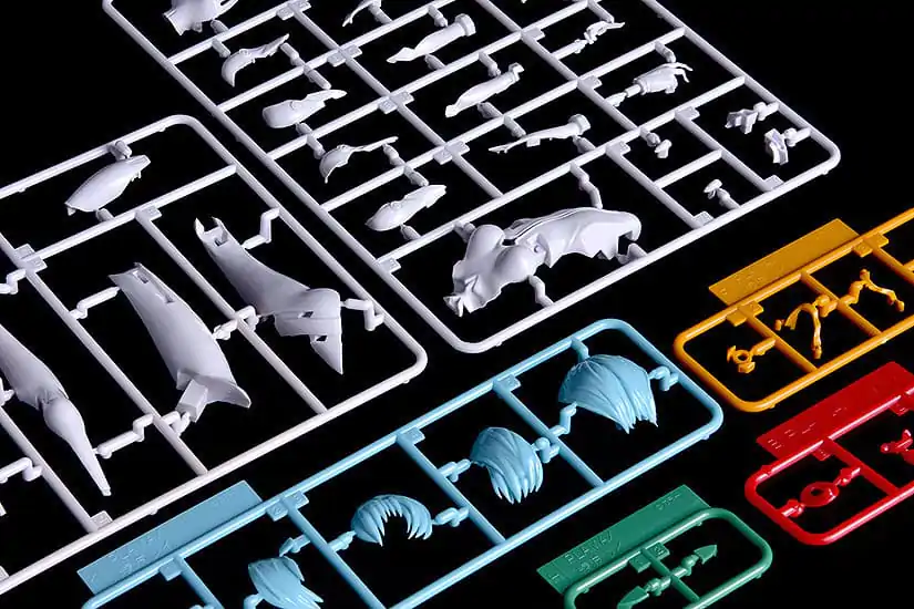 Rebuild of Evangelion Plastic Model Kit PLAMAX Rei Ayanami 20 cm Plastični modelarski komplet fotografija izdelka