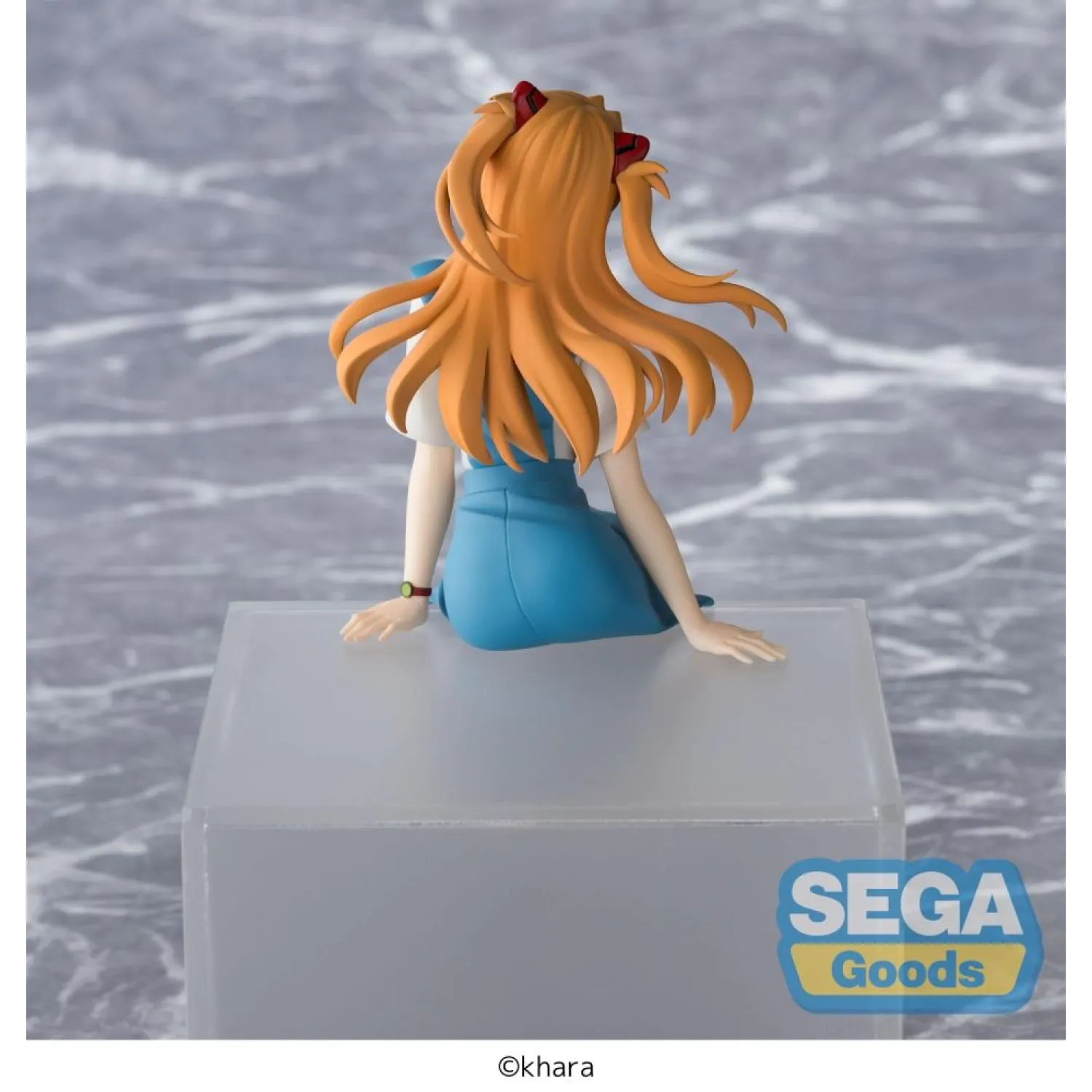 Rebuild of Evangelion PM Sedeči PVC kip Asuka Shikinami Langley New Theatrical Edition 14 cm fotografija izdelka
