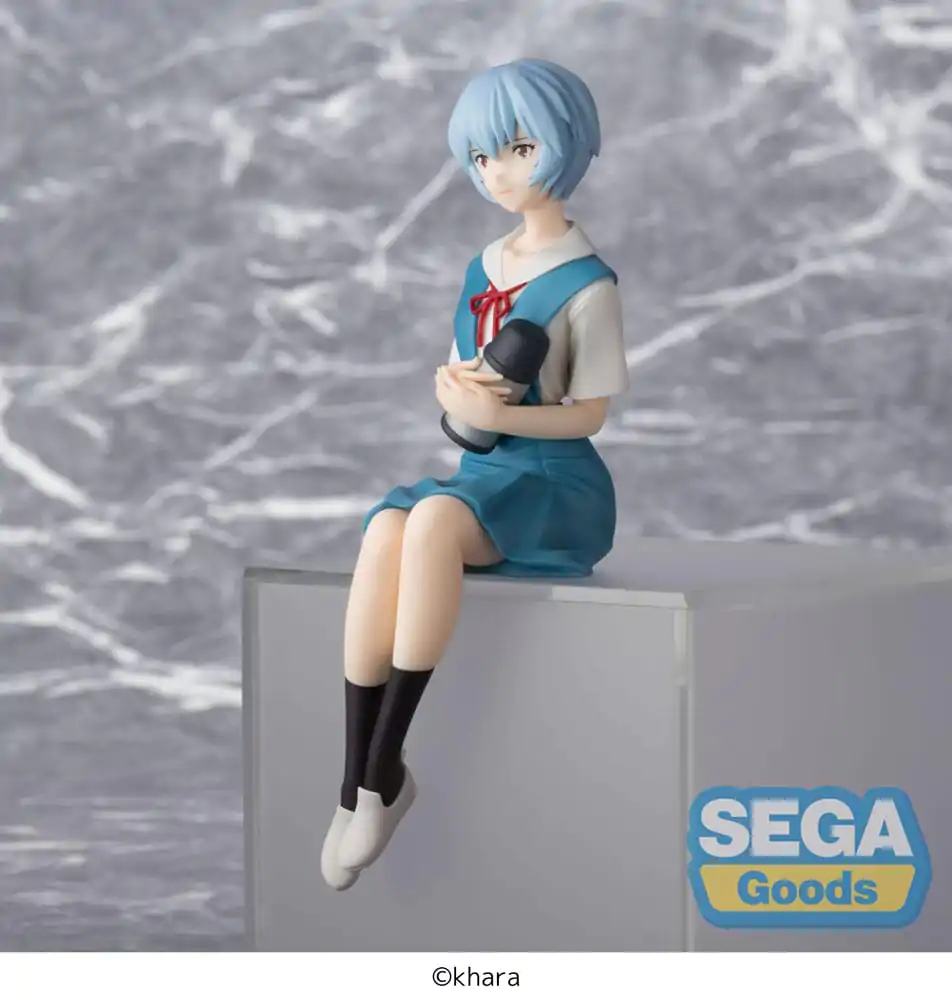Rebuild of Evangelion PM Sedeča PVC Figurica Rei Ayanami Evangelion New Theatrical Edition 14 cm fotografija izdelka