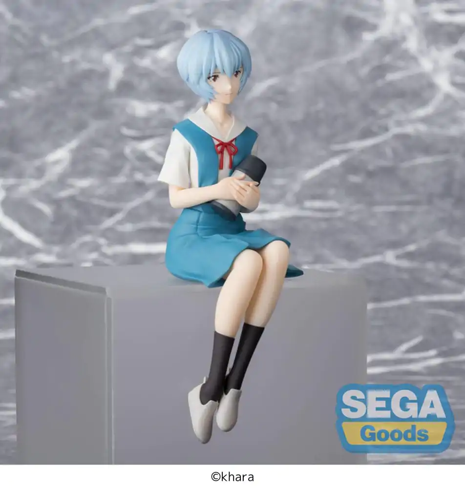 Rebuild of Evangelion PM Sedeča PVC Figurica Rei Ayanami Evangelion New Theatrical Edition 14 cm fotografija izdelka