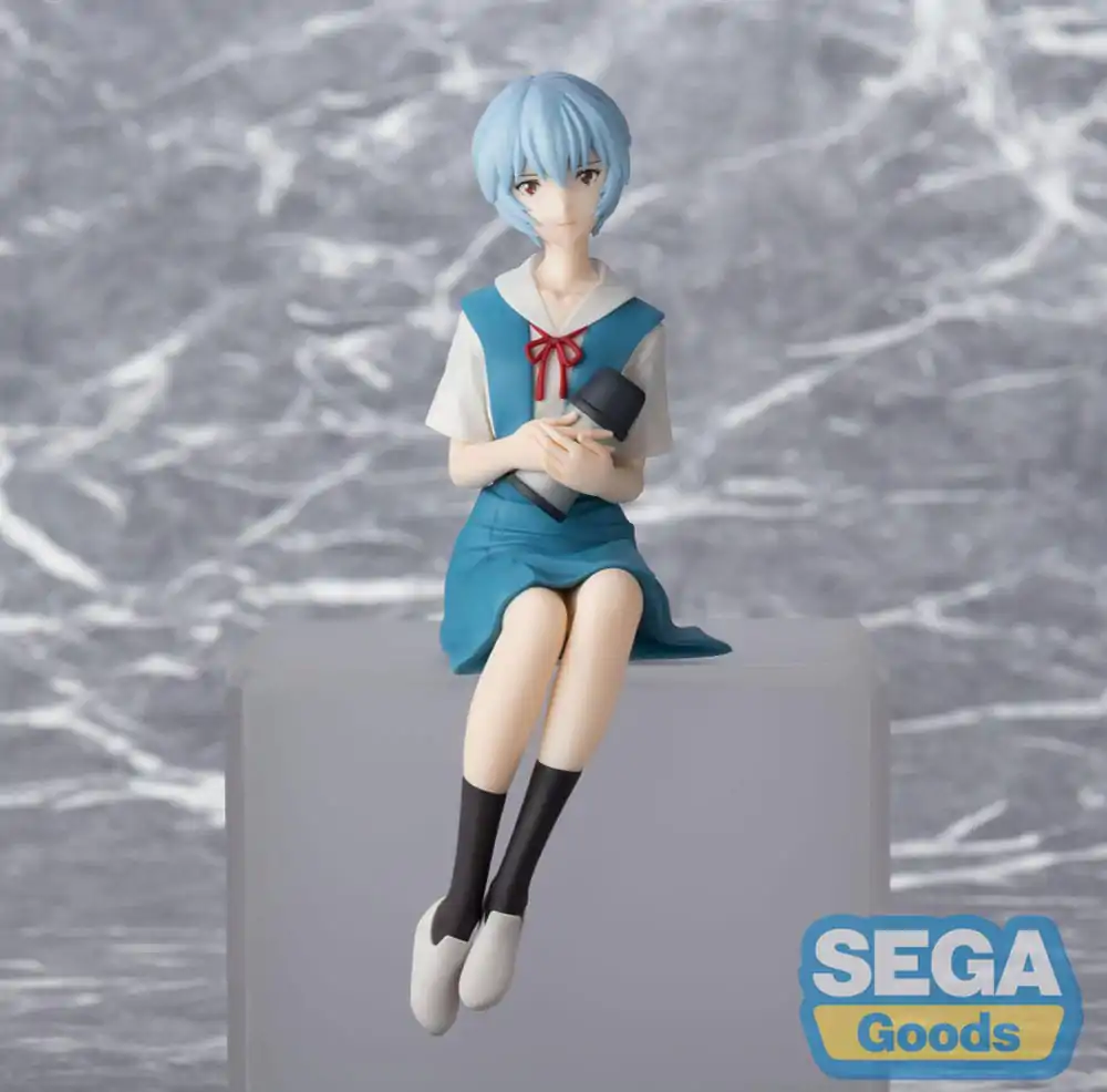 Rebuild of Evangelion PM Sedeča PVC Figurica Rei Ayanami Evangelion New Theatrical Edition 14 cm fotografija izdelka