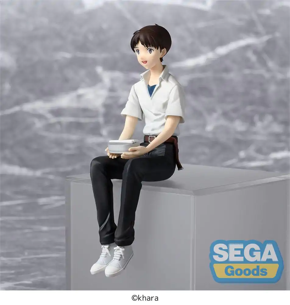Rebuild of Evangelion PM Perching PVC Kip Shinji Ikari Evangelion New Theatrical Edition 14 cm fotografija izdelka
