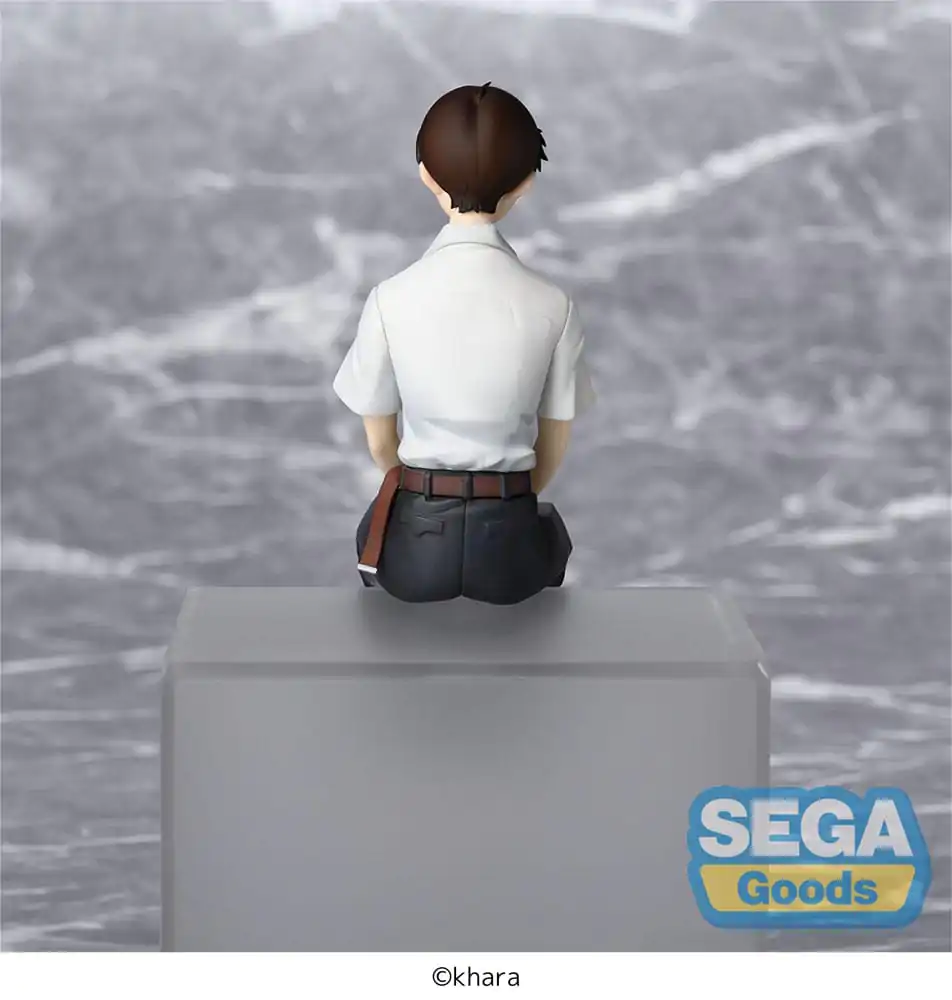 Rebuild of Evangelion PM Perching PVC Kip Shinji Ikari Evangelion New Theatrical Edition 14 cm fotografija izdelka