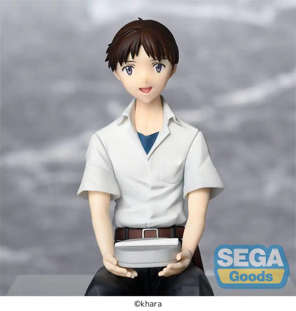 Rebuild of Evangelion PM Perching PVC Kip Shinji Ikari Evangelion New Theatrical Edition 14 cm fotografija izdelka