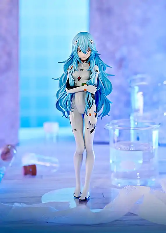 Rebuild of Evangelion Pop Up Parade PVC Kip Rei Ayanami: Long Hair Ver. (3rd-run) 17 cm fotografija izdelka