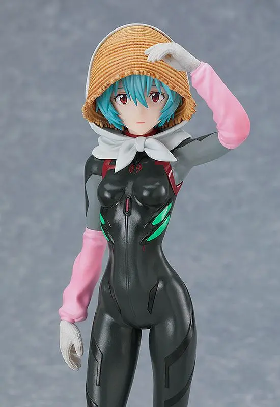 Rebuild of Evangelion Pop Up Parade PVC kip Rei Ayanami Tentative Name Farming Ver. 17 cm fotografija izdelka