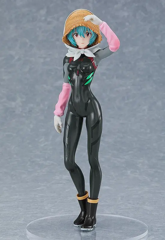 Rebuild of Evangelion Pop Up Parade PVC kip Rei Ayanami Tentative Name Farming Ver. 17 cm fotografija izdelka