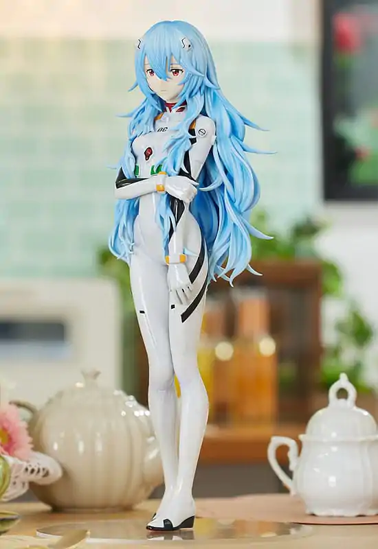 Rebuild of Evangelion Pop Up Parade XL PVC Kip Rei Ayanami: Long Hair Ver. 38 cm fotografija izdelka