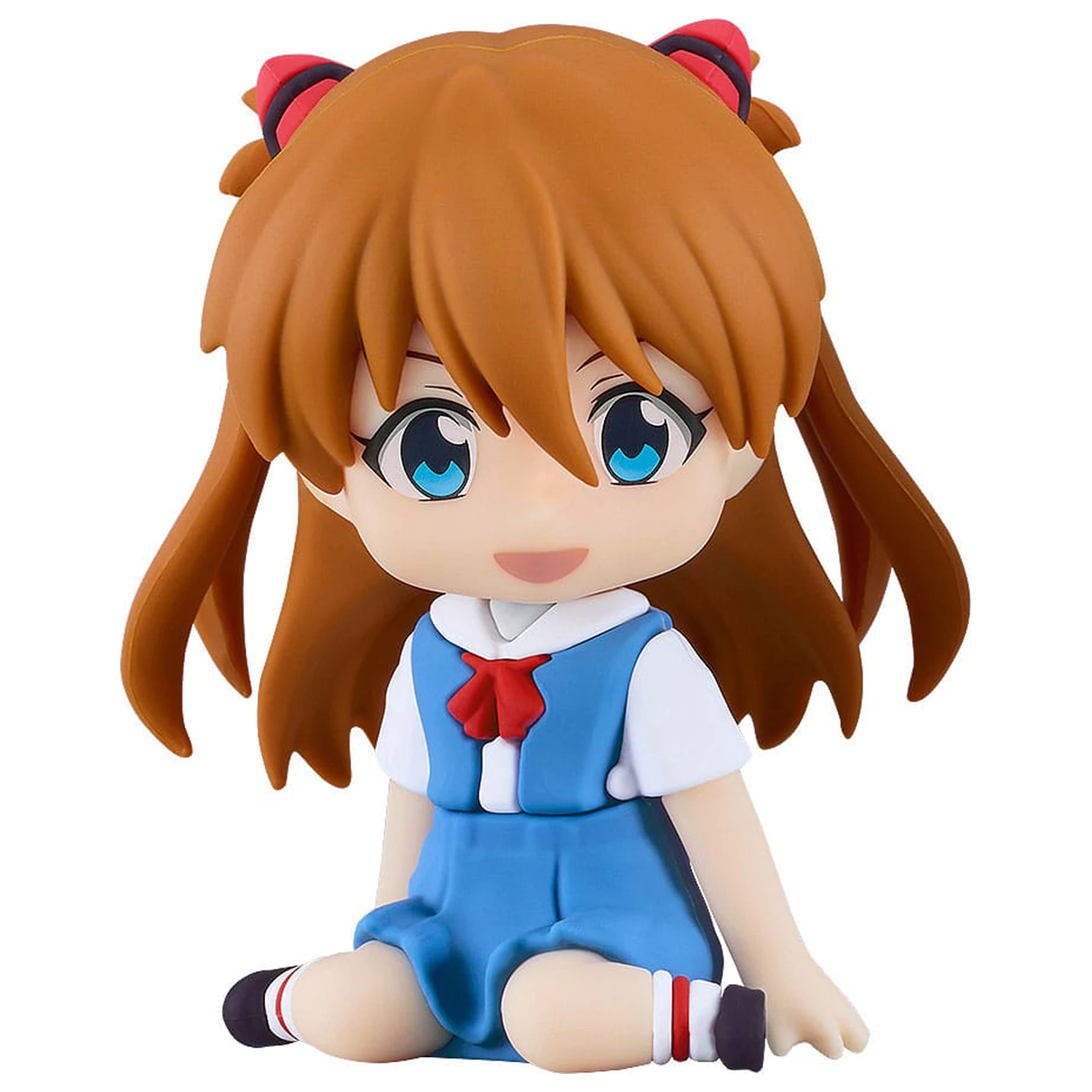 Rebuild of Evangelion Gumijasta maskota Nendroid Plus Mini figura Asuka Shikinami Langley 8 cm fotografija izdelka
