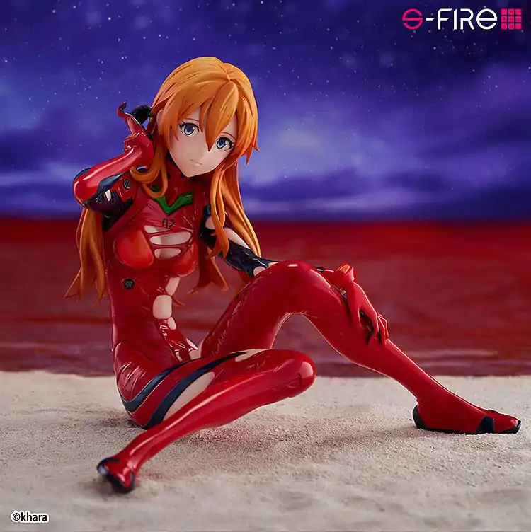 Rebuild of Evangelion S-Fire PVC kip 1/7 Asuka Langley 12 cm fotografija izdelka