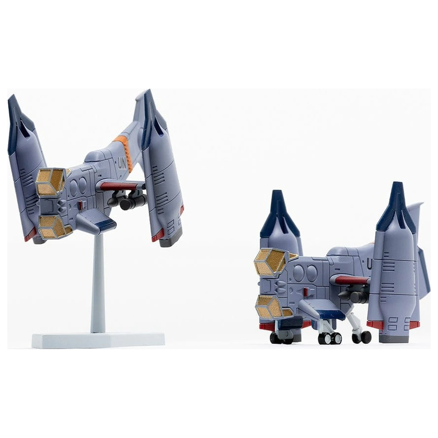 Rebuild of Evangelion SYUTO Tiny Scale komplet za sestavljanje plastičnega modela UNAF Close Air Support VTOL Aircraft YAGR-3B 5 cm fotografija izdelka