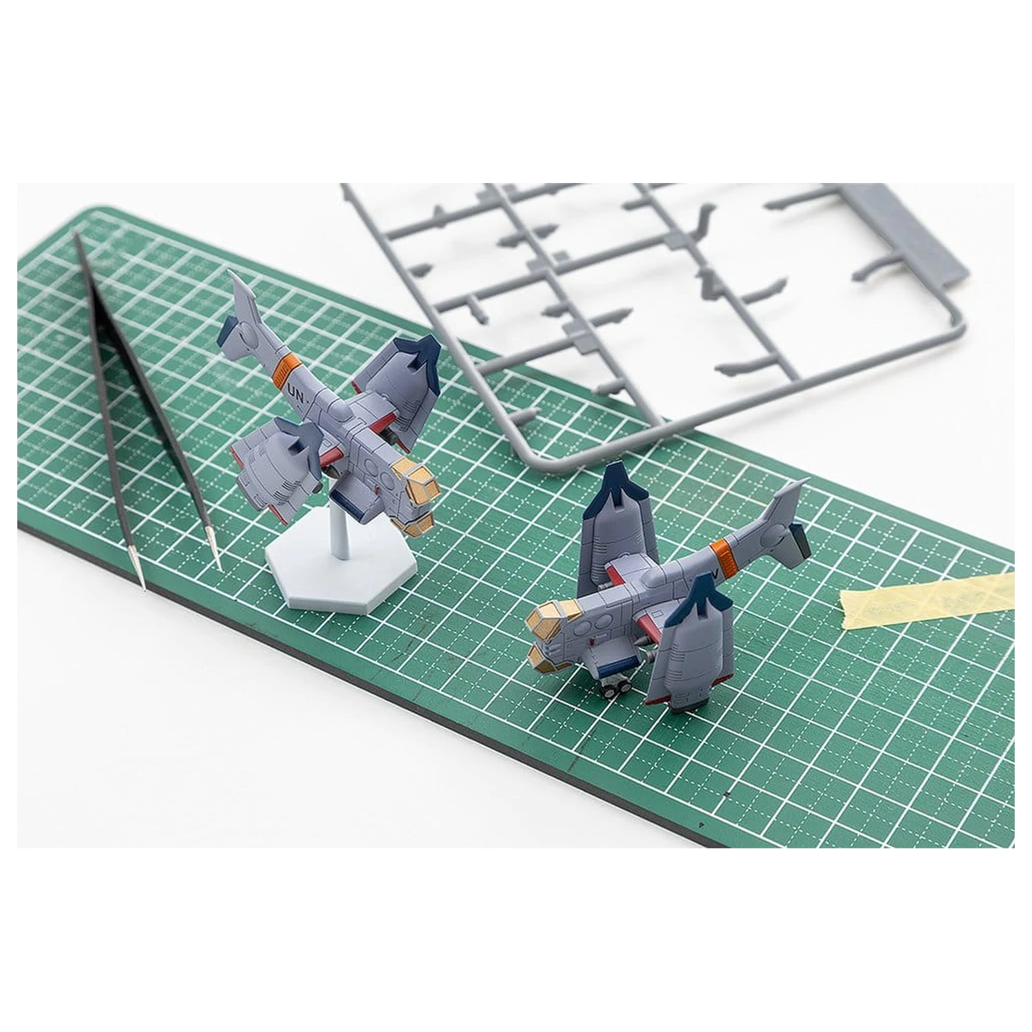 Rebuild of Evangelion SYUTO Tiny Scale komplet za sestavljanje plastičnega modela UNAF Close Air Support VTOL Aircraft YAGR-3B 5 cm fotografija izdelka