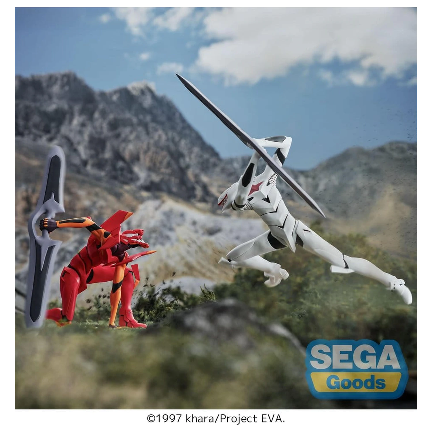 Rebuild of Evangelion XrossLink PVC figura The End of Evangelion EVA Mass Production Model 18 cm fotografija izdelka