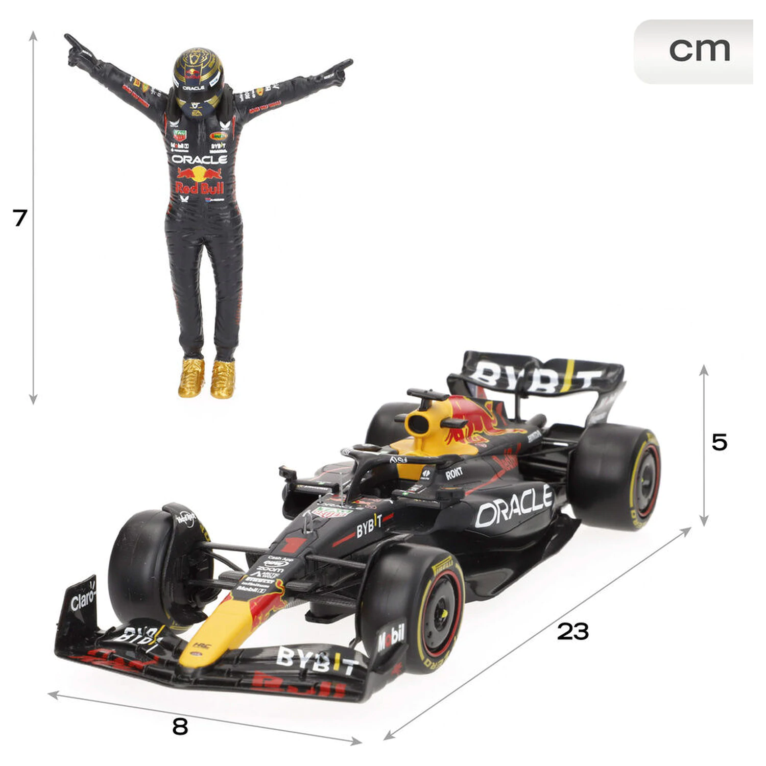 Red Bull F1 2023 Max Verstappen avto fotografija izdelka