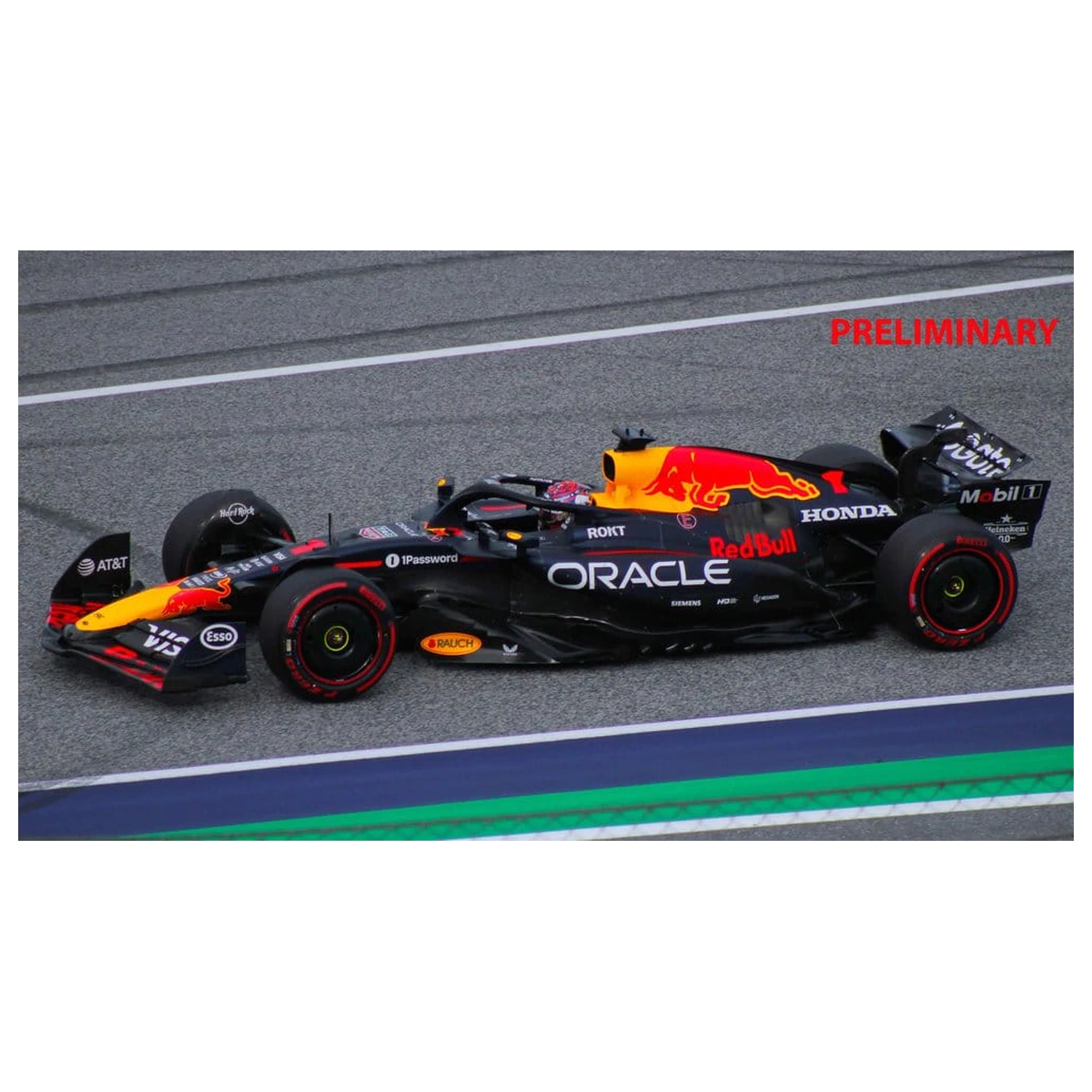 Red Bull Racing model kompleta s sistemom na klik RB21 fotografija izdelka