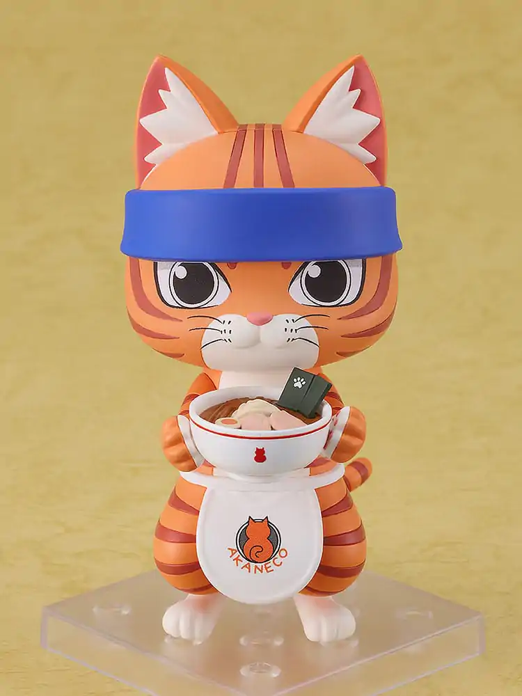 Red Cat Ramen Nendoroid akcijska figura Bunzo 10 cm fotografija izdelka