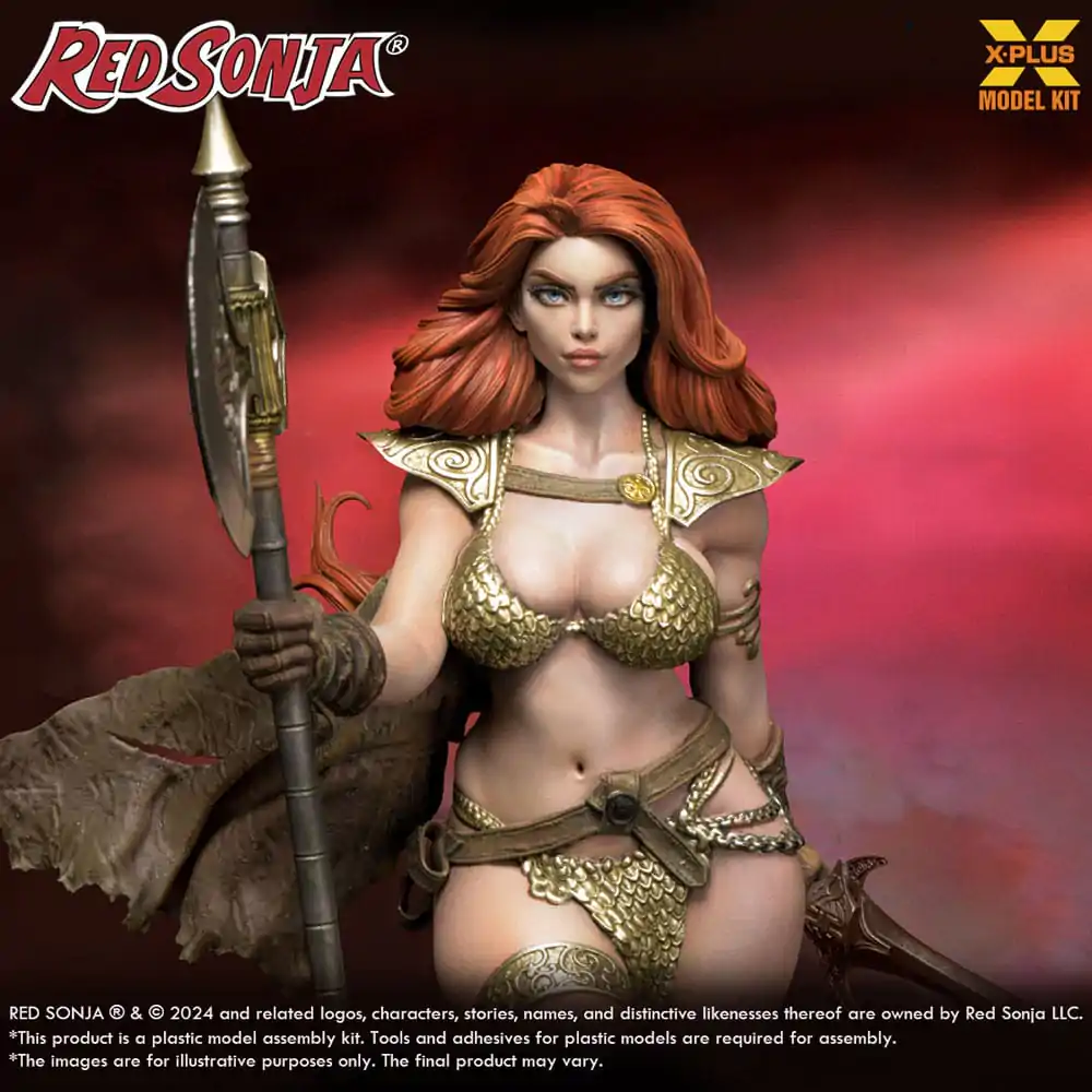 Komplet plastičnega modela Red Sonja 1/8 Red Sonja 27 cm fotografija izdelka