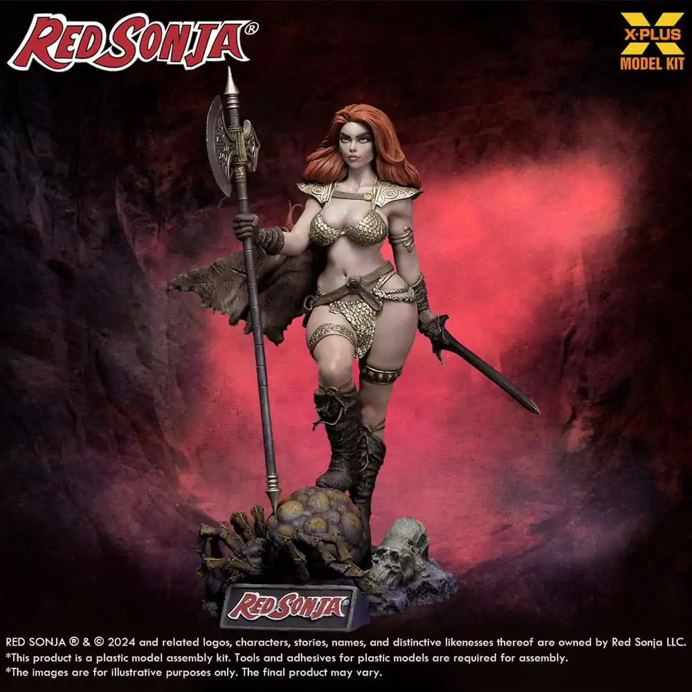 Komplet plastičnega modela Red Sonja 1/8 Red Sonja 27 cm fotografija izdelka