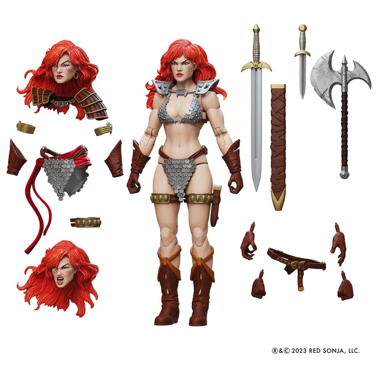 Red Sonja Epic H.A.C.K.S. Akcijska figura 1/12 merila Immortal Red Sonja fotografija izdelka