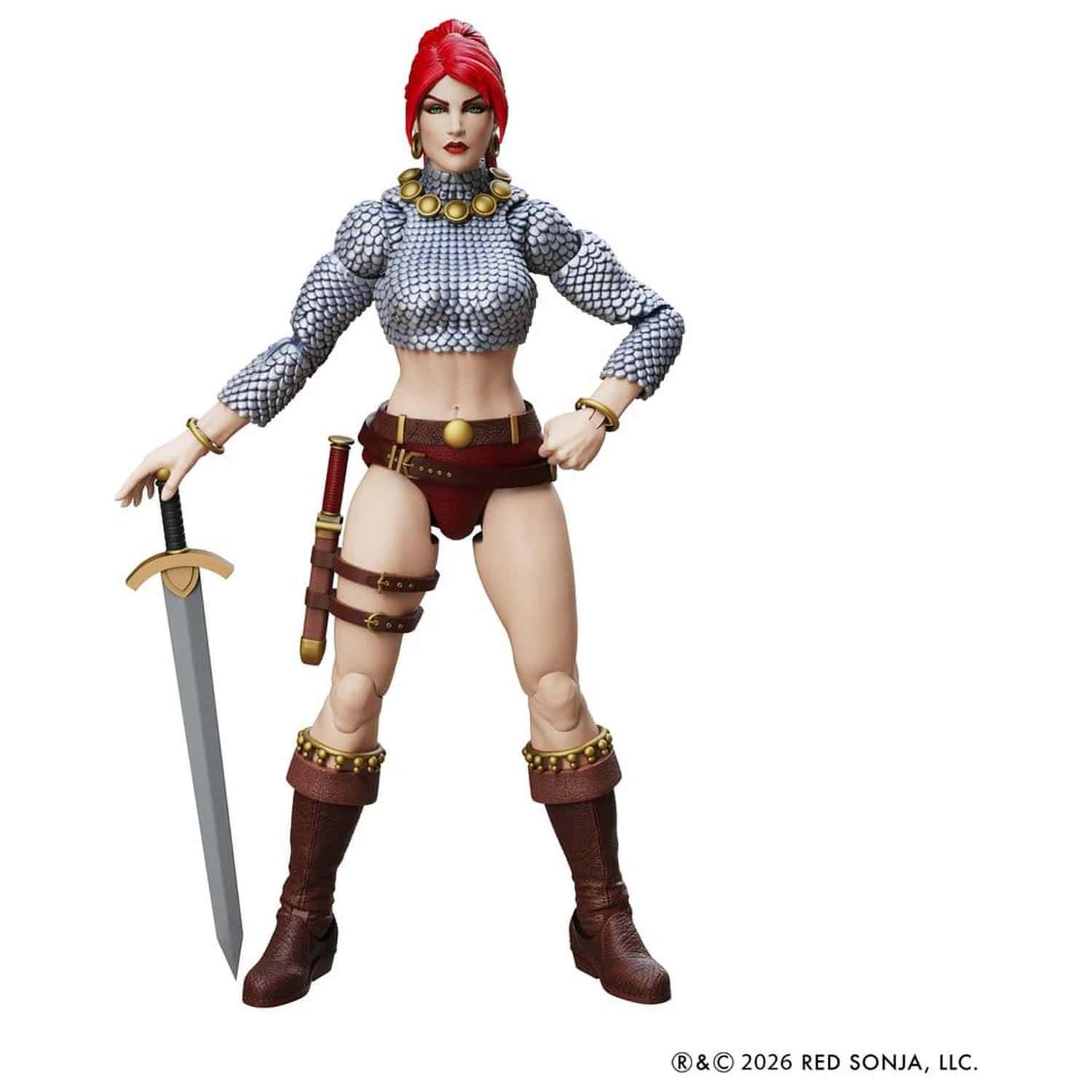 Red Sonja Epic H.A.C.K.S. Akcijska figura 1/12 merila Immortal Red Sonja fotografija izdelka