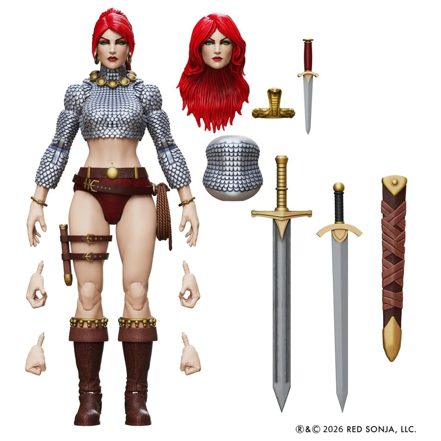 Red Sonja Epic H.A.C.K.S. Akcijska figura 1/12 merila Immortal Red Sonja fotografija izdelka