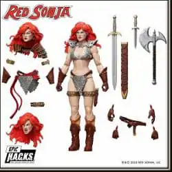 Red Sonja Epic H.A.C.K.S. akcijska figura Red Sonja fotografija izdelka