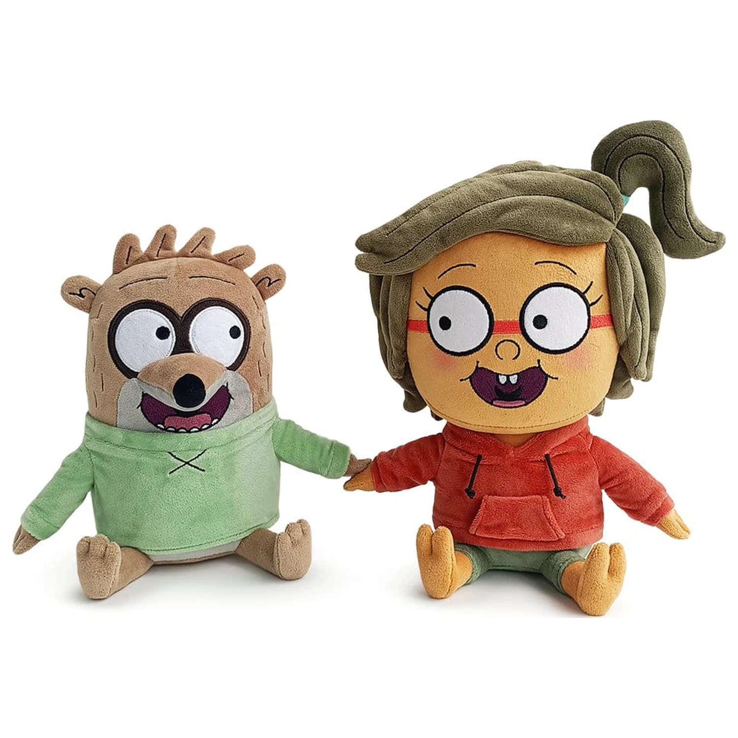 Regular Show Plišaste figure 2-pak Valentinovo Rigby & Eileen 22 cm fotografija izdelka