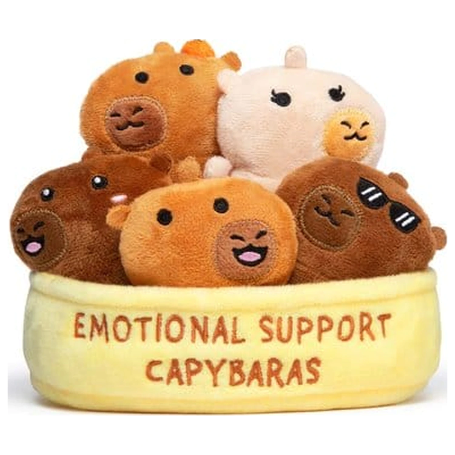 Relatable Emotional Support Plišasta figura kapibare fotografija izdelka
