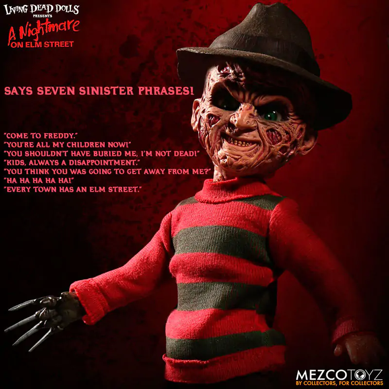 A Nightmare on Elm Street Freddy Krueger figura 25 cm z zvokom fotografija izdelka