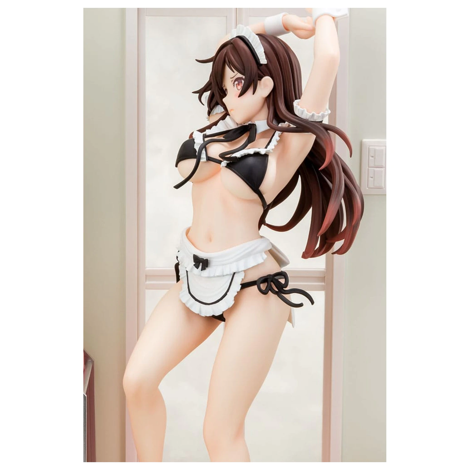 Rent-A-Girlfriend PVC Kip 1/6 Chizuru Mizuhara Maid Bikini ni Okigae 30 cm fotografija izdelka