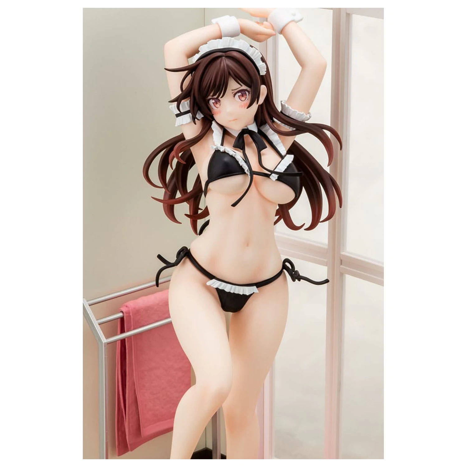 Rent-A-Girlfriend PVC Kip 1/6 Chizuru Mizuhara Maid Bikini ni Okigae 30 cm fotografija izdelka
