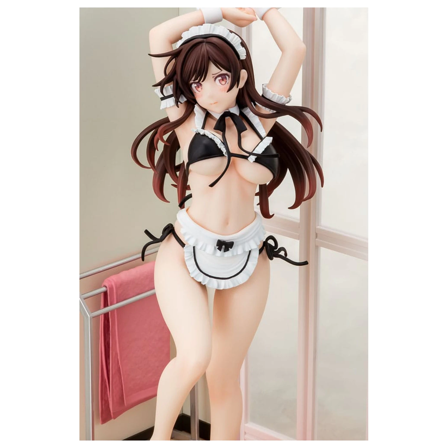 Rent-A-Girlfriend PVC Kip 1/6 Chizuru Mizuhara Maid Bikini ni Okigae 30 cm fotografija izdelka