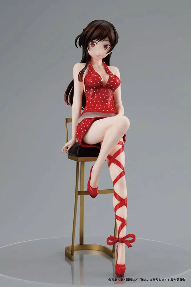 Rent-a-Girlfriend PVC kip 1/7 Chizuru Mizuhara Date Dress Ver. 23 cm fotografija izdelka