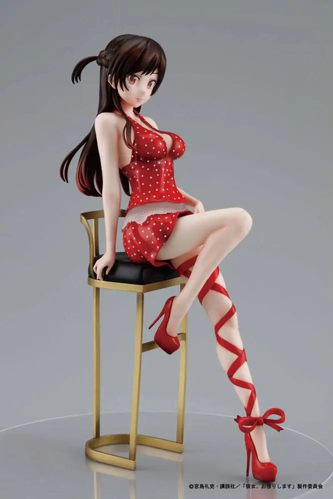 Rent-a-Girlfriend PVC kip 1/7 Chizuru Mizuhara Date Dress Ver. 23 cm fotografija izdelka