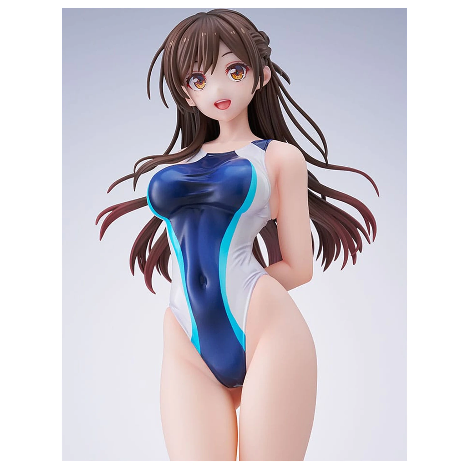 Rent-a-Girlfriend PVC Kip 1/7 Chizuru Mizuhara Light Blue Line Swimwear Ver. 25 centimetrov fotografija izdelka