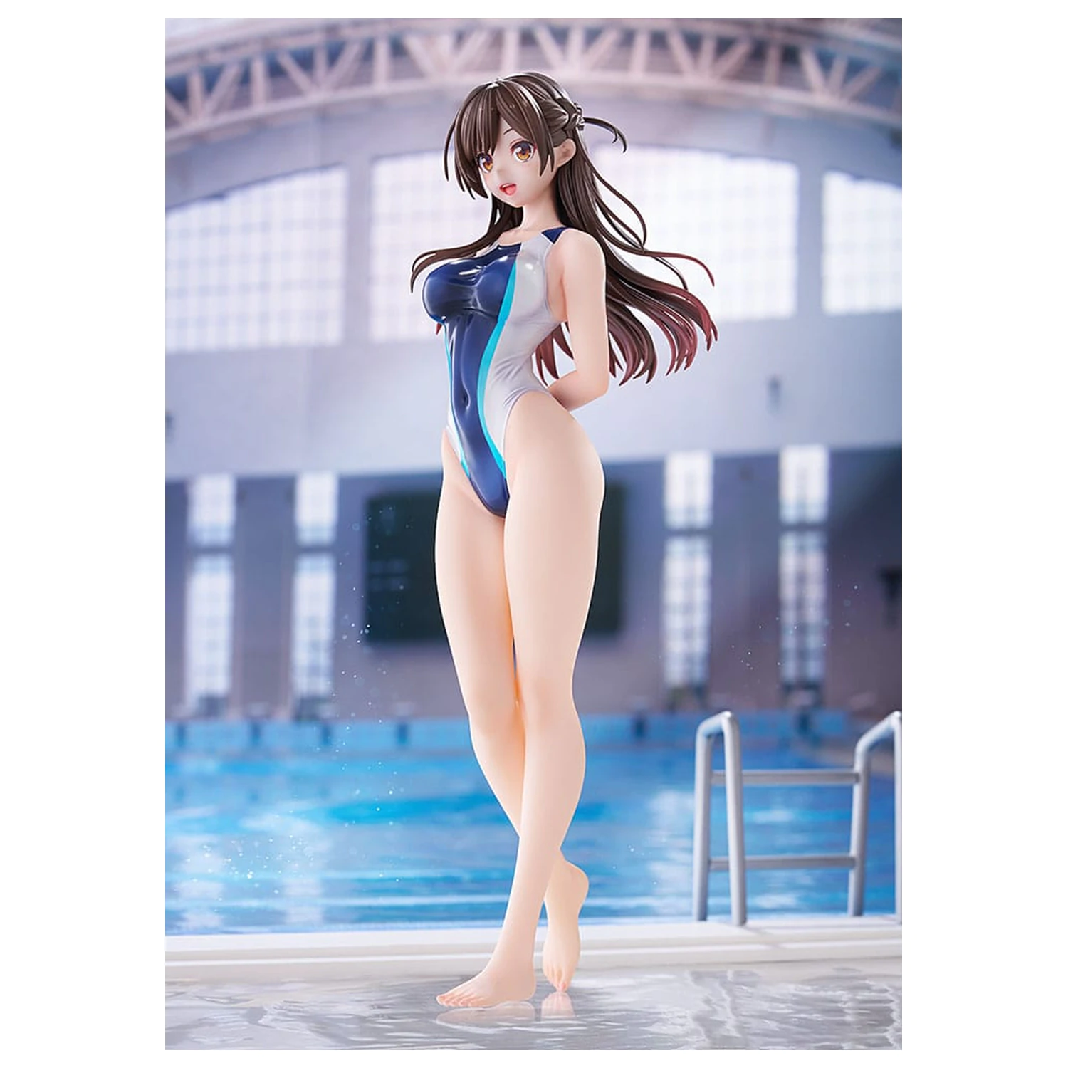Rent-a-Girlfriend PVC Kip 1/7 Chizuru Mizuhara Light Blue Line Swimwear Ver. 25 centimetrov fotografija izdelka