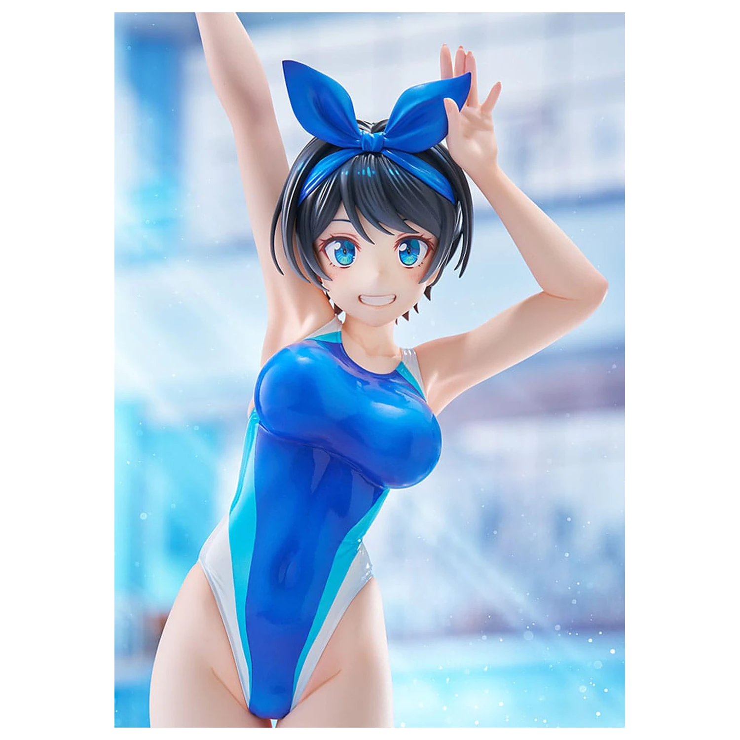 Rent-a-Girlfriend PVC Kip 1/7 Ruka Sarashina Competition Swimsuit Ver. 29 cm fotografija izdelka