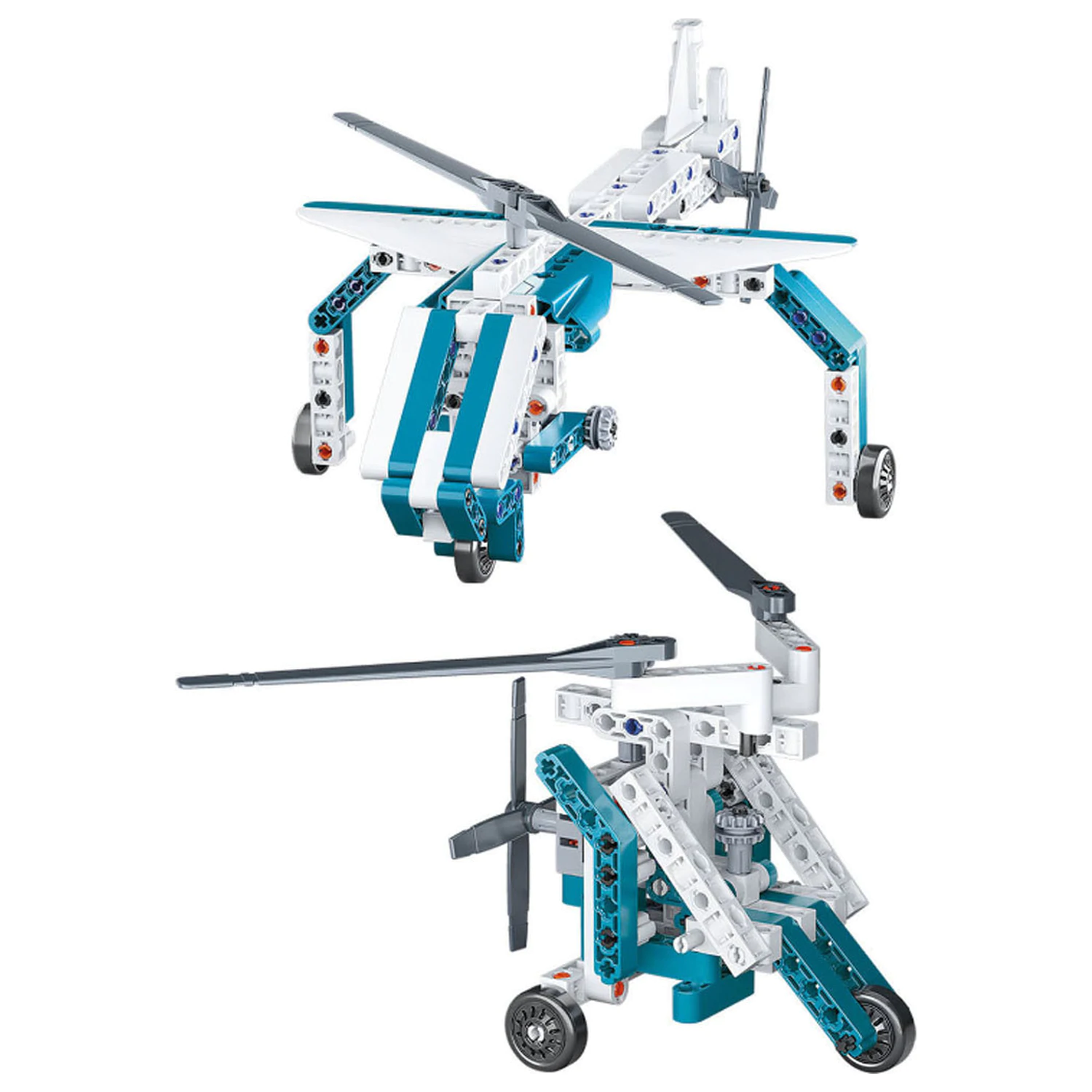 Mehanika letal in helikopterjev 10 v 1 komplet za sestavljanje fotografija izdelka