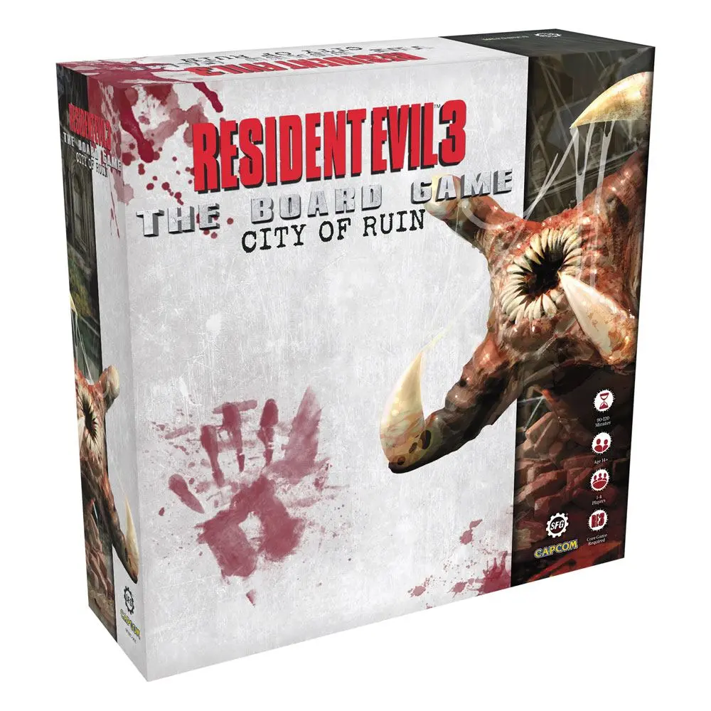 Resident Evil 3 The Board Game *Razširitev* The City of Ruin *English Version* fotografija izdelka