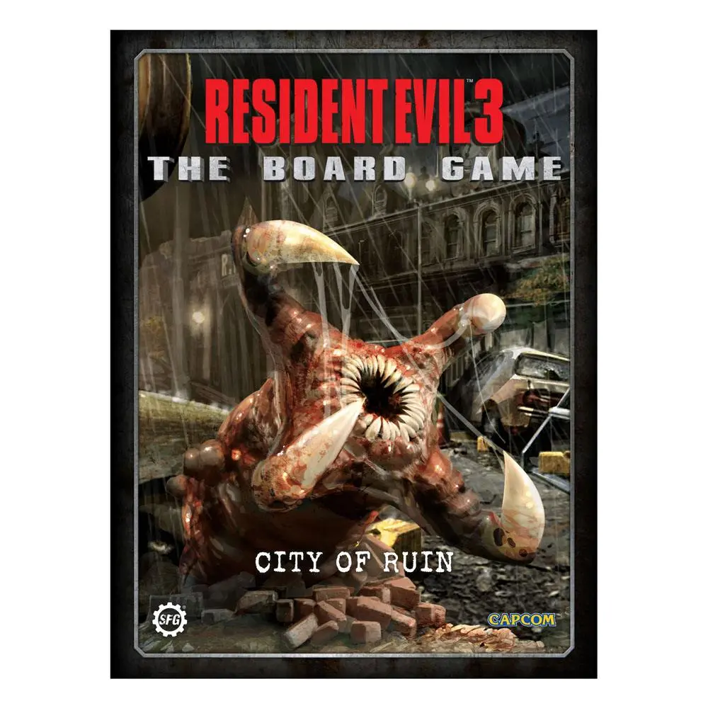 Resident Evil 3 The Board Game *Razširitev* The City of Ruin *English Version* fotografija izdelka