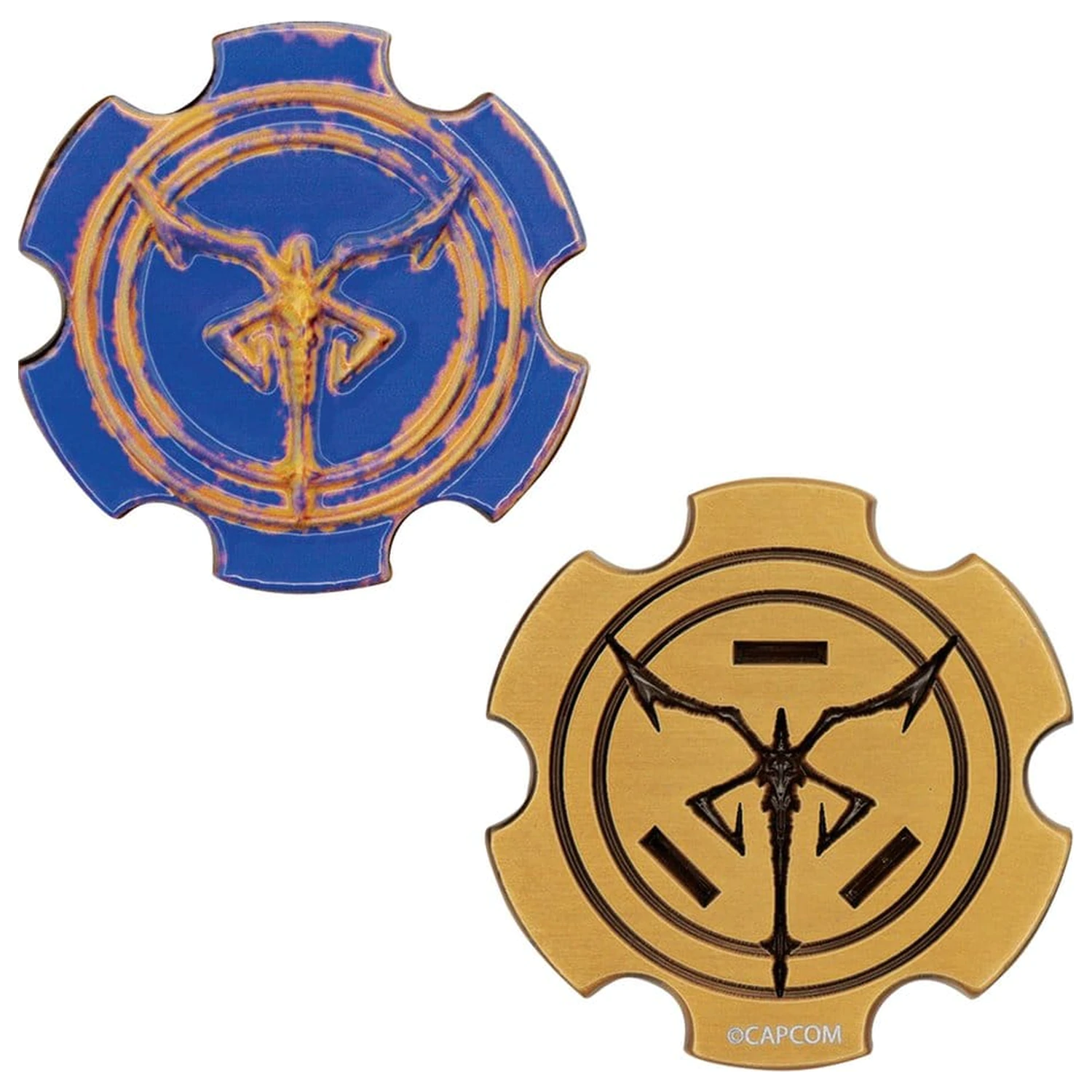 Resident Evil 4 Replika Cerkev Sestavljanka Medallion Set fotografija izdelka