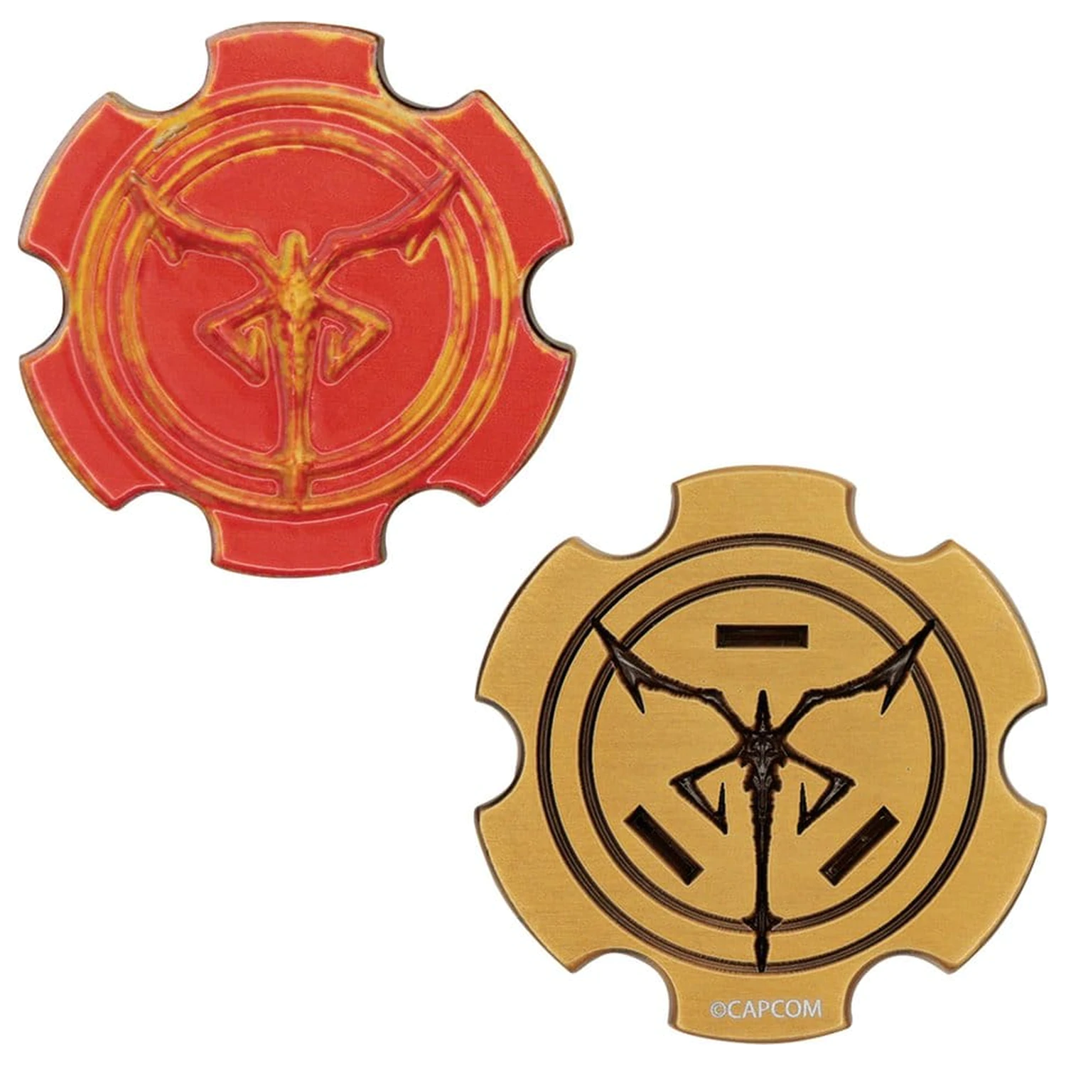 Resident Evil 4 Replika Cerkev Sestavljanka Medallion Set fotografija izdelka