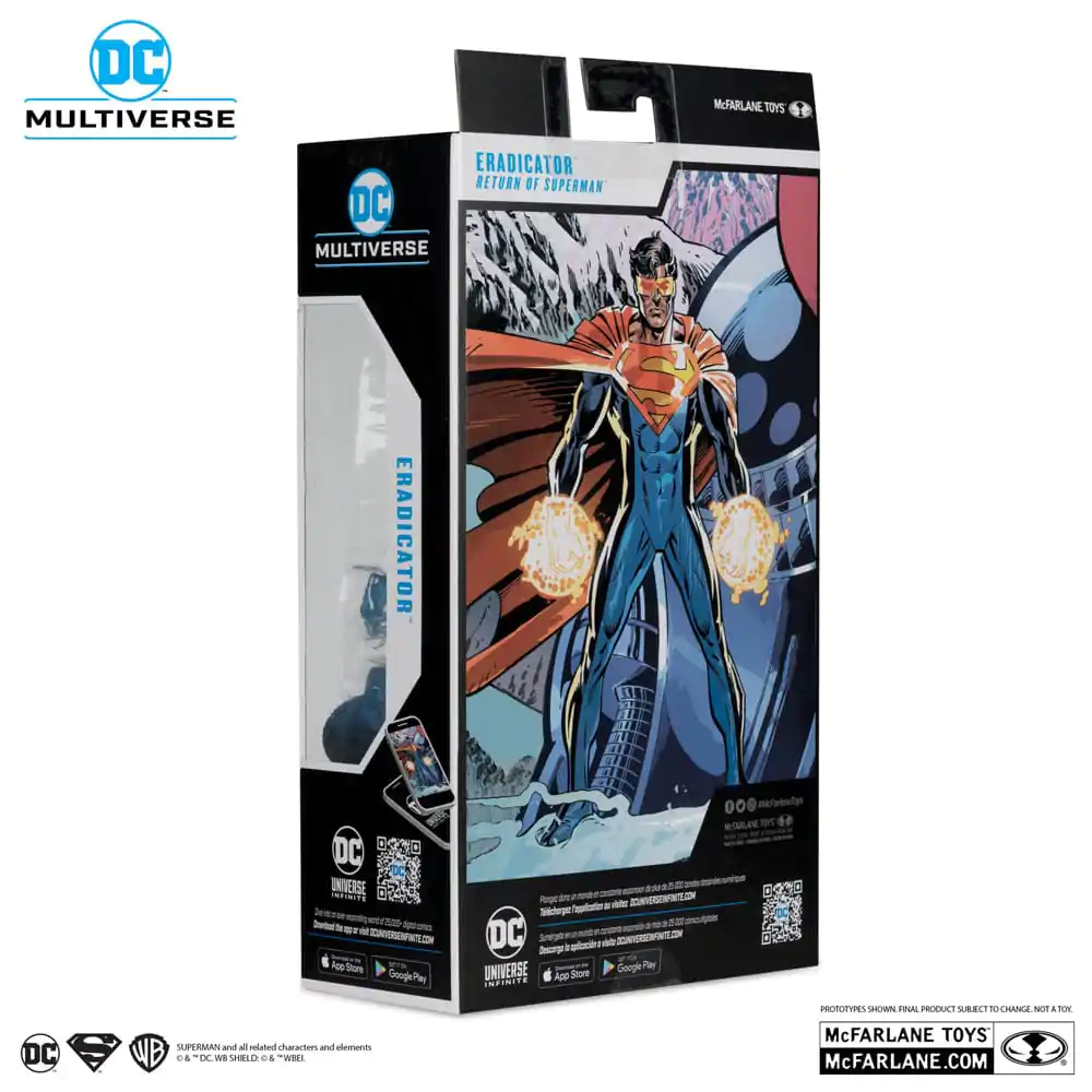 Return of Superman DC Multiverse Akcijska figura Eradicator (Platinum Edition) 18 cm fotografija izdelka